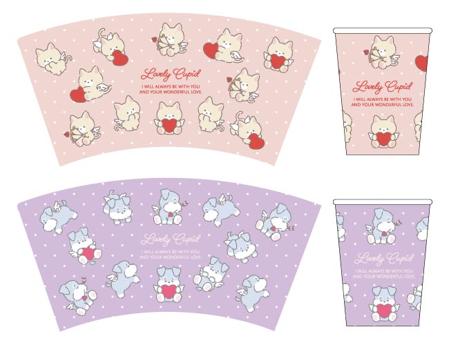 ペーパーカップ２６０ｍｌ８Ｐキューピッドの4番目の写真