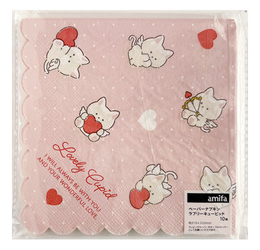 ペーパーナプキン　１０Ｐ　キューピッドの画像