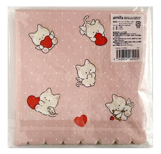 ペーパーナプキン　１０Ｐ　キューピッドの2番目の写真