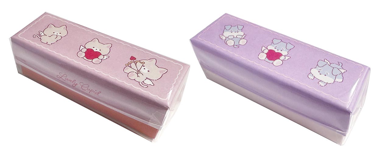 トリュフボックス　３個用キューピッドの画像