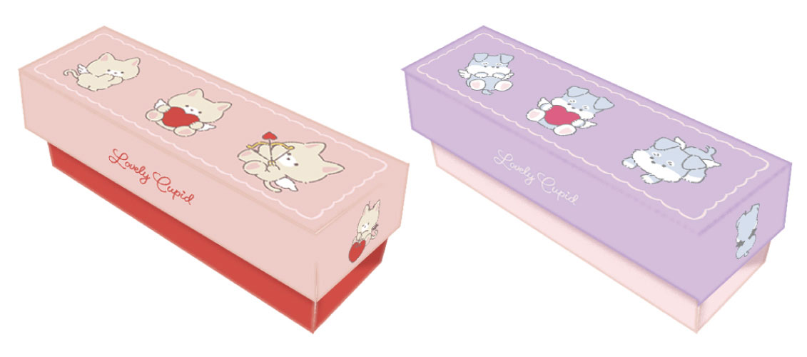 トリュフボックス　３個用キューピッドの4番目の写真