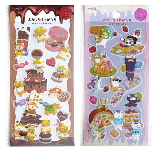 シートシール　２シートおかしなものがたりの画像