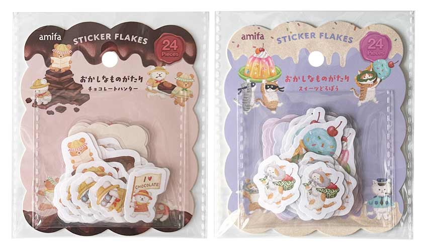 フレークシール　２４Ｐおかしなものがたりの画像