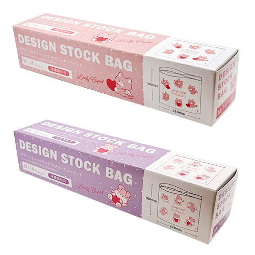 デザインストックバッグＭ１４キューピッドの画像