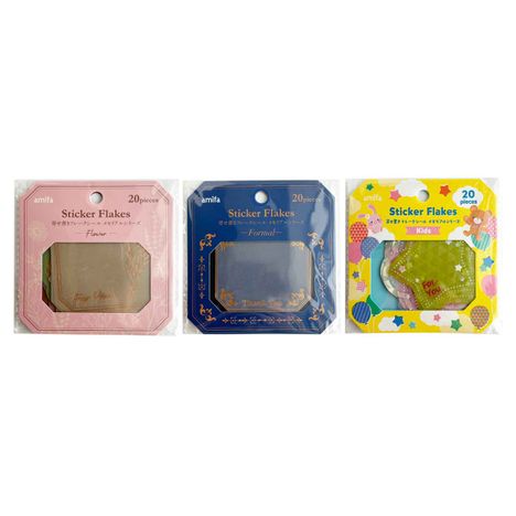 寄せ書きフレークシール　メモリアルの商品画像