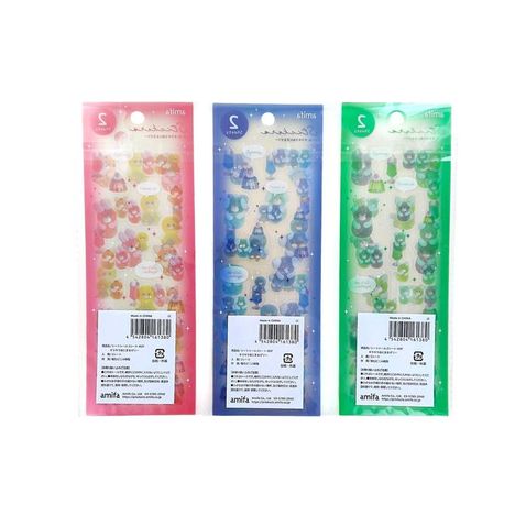 シートシール２シート４６片あにまるゼリーの2番目の写真