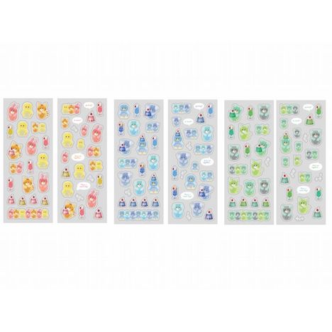 シートシール２シート４６片あにまるゼリーの3番目の写真