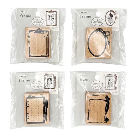 木製ハンコ　フレームの商品画像