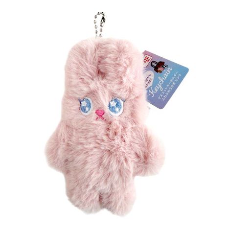 マスコットキーホルダーうさぎピンクの商品画像