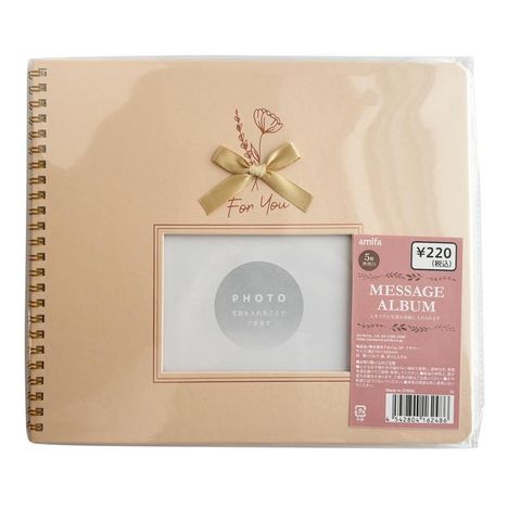 寄せ書きアルバム　フラワーの商品画像