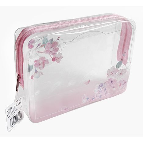 ＰＶＣポーチ　ボックス　さくらの画像