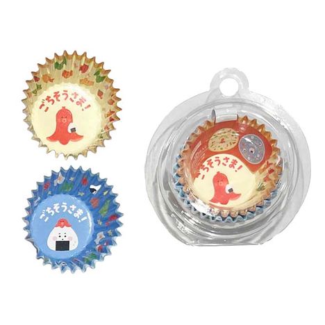 おかずカップ３０Ｐ　６号　わくわくお弁当の画像