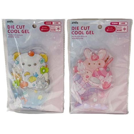 ダイカットクールジェル　キラキラアニマルの画像