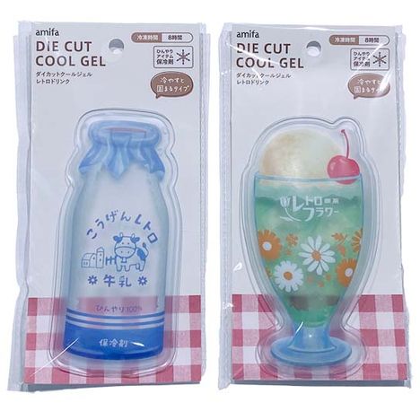 ダイカットクールジェル　レトロドリンクの画像