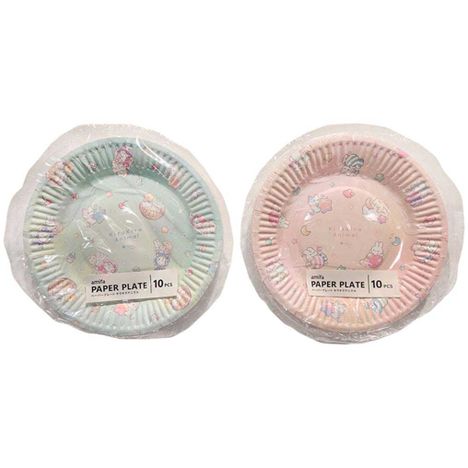 ペーパープレート１０Ｐ　キラキラアニマルの商品画像