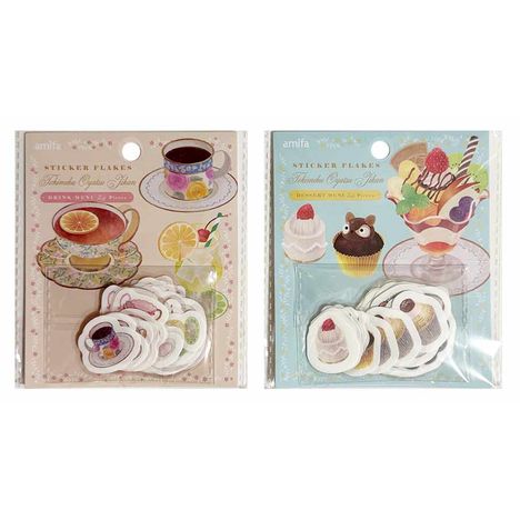 フレークシール　２４Ｐときめくおやつ時間の商品画像