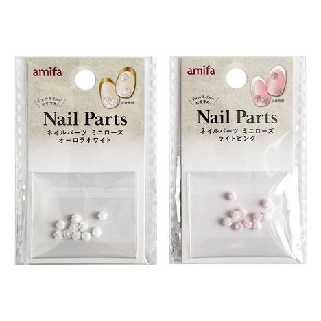 ネイルパーツ　１０Ｐ　ミニローズの商品画像