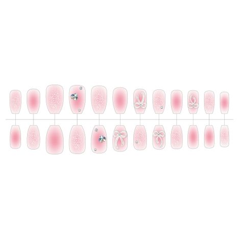 ネイルチップ（ハンド）チークピンクの4番目の写真