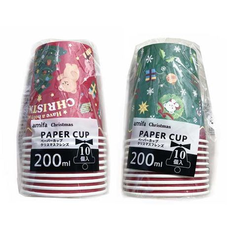 ペーパーカップ２００ｍｌ　１０Ｐフレンズの画像