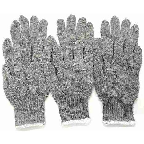 グレー軍手３双の3番目の写真