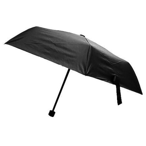 遮光折りたたみ日傘　ブラックの2番目の写真