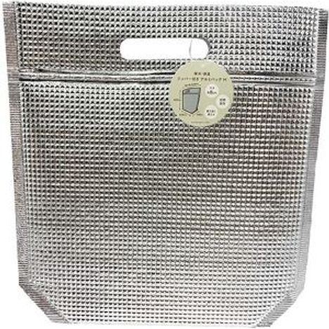 保冷保温ジッパー付アルミバッグＭの画像