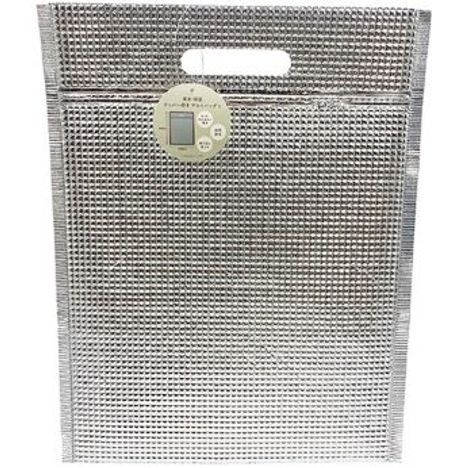 保冷保温ジッパー付アルミバッグＬの画像