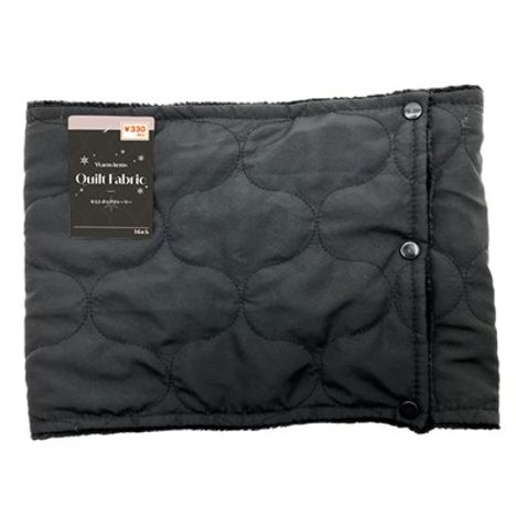 キルトネックウォーマーＢＫの画像