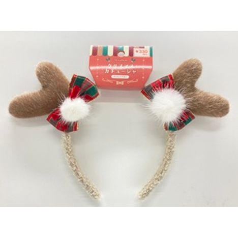 カチューシャもこもこトナカイの画像
