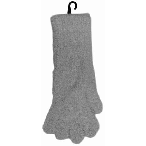 婦人シャギー風手袋指穴ロングＧＹの2番目の写真