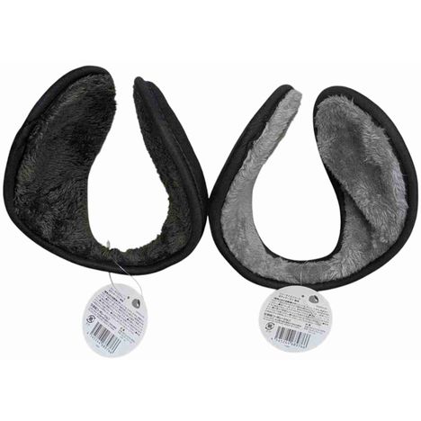 フリースボアイヤーマフ無地の2番目の写真