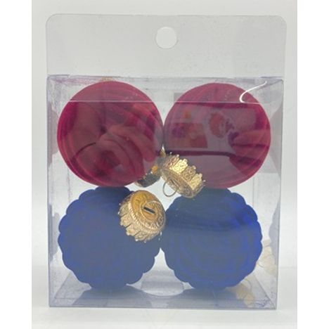 フロッキーオーナメント４Ｐの2番目の写真