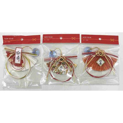 吸盤付き水引リース飾りの画像