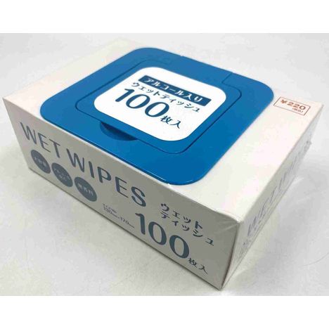 ＷＥＴティッシュ１００枚アルコールの3番目の写真
