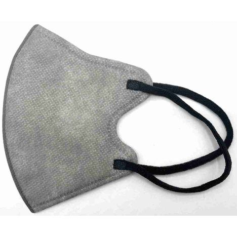 バイカラー立体マスクＧＹＢＫ２０Ｐの3番目の写真