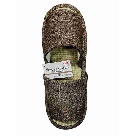 カジュアルスリッパ畳ブラウンの3番目の写真