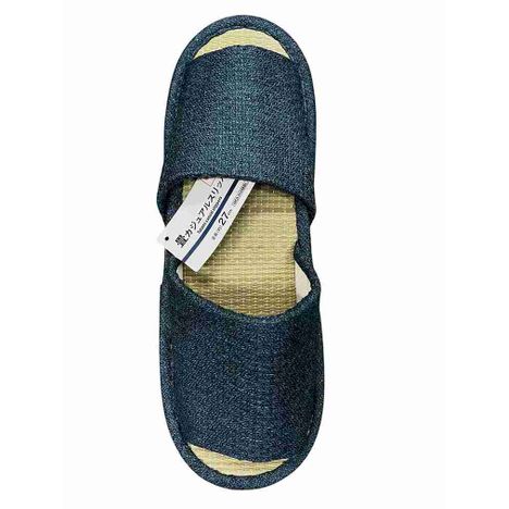 カジュアルスリッパ畳くすみブルーの3番目の写真