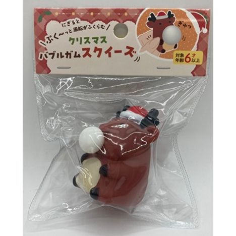 クリスマスバブルガムスクイーズの画像