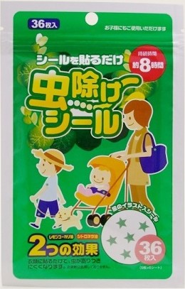 虫除けシール３６枚入の商品画像