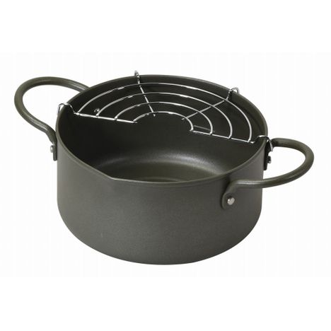 鉄製両手天ぷら鍋１６ｃｍの商品画像