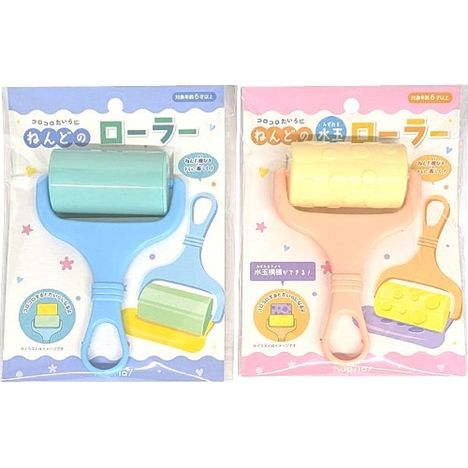 ねんどのローラー　無地／水玉の商品画像