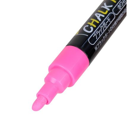 蛍光ブラックボードマーカー中字ピンクの3番目の写真