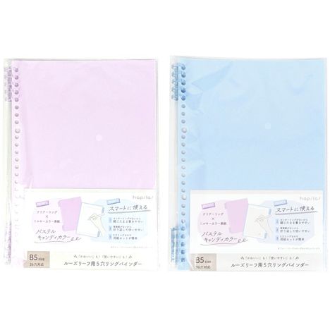 ルーズリーフ用５穴リングバインダーＢ５の商品画像