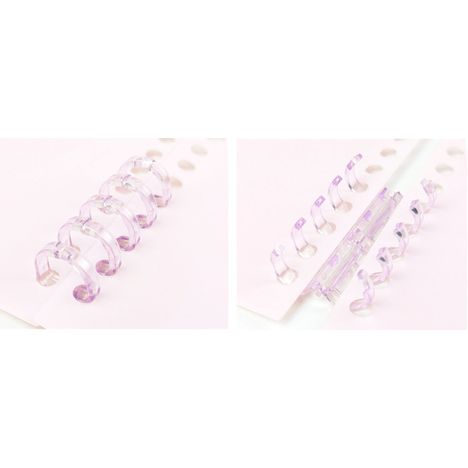 ルーズリーフ用５穴リングバインダーＢ５の3番目の写真