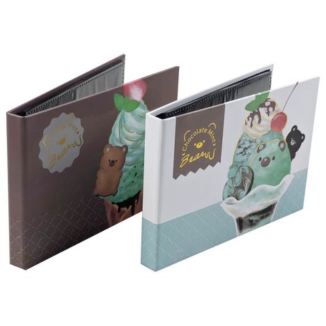 ＣＭベアー黒台紙フォトアルバムＬ判２０Ｐの4番目の写真