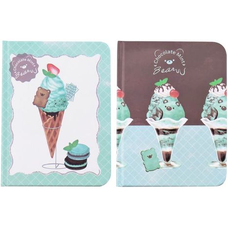 チョコミントベアー　ミニノート　４８Ｐの商品画像