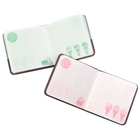 チョコミントベアースクエアノート　３２Ｐの3番目の写真