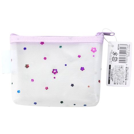 マチ付きミニポーチ　花柄の2番目の写真