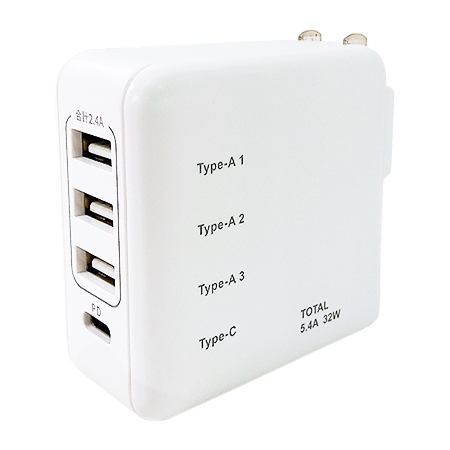 ＰＤ　ＵＳＢ充電器５．４Ａの3番目の写真