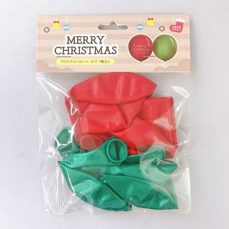 ２４ＸＭＡＳバルーン　ロゴ　７Ｐの商品画像